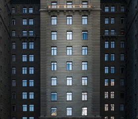 Fototapeta na wymiar Building windows background