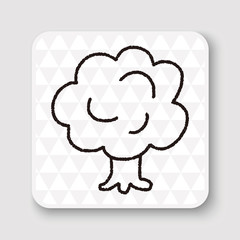 tree doodle drawing
