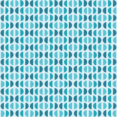 Consecutive semicircles background.Seamless pattern. Vector. 連続した半円のパターン