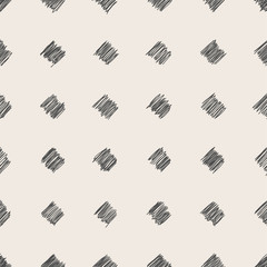 hand drawn seamless pattern