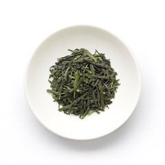 Green tea leaves , Japanese tea , Sencha, Ryokucha