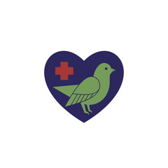 Love Cross Dove Logo