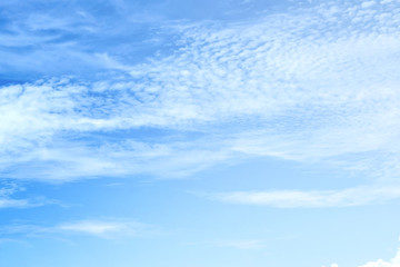 blue sky with clouds