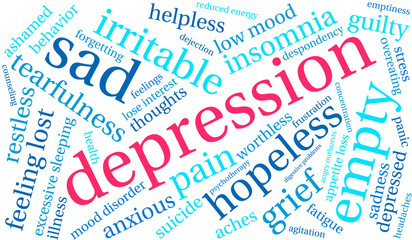 Depression Word Cloud