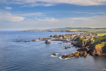 St Abbs coast Scotland