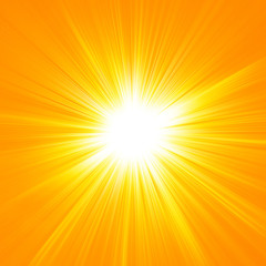 Obraz premium abstract yellow burst background