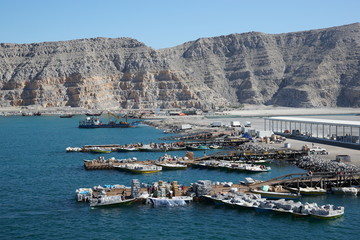 Obraz premium khasab,oman