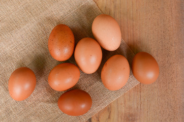 eggs brown chicken background food group organic farm cooking