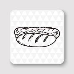 Doodle Hot Dog