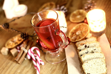 anti flu grog orange cinnamon sugar