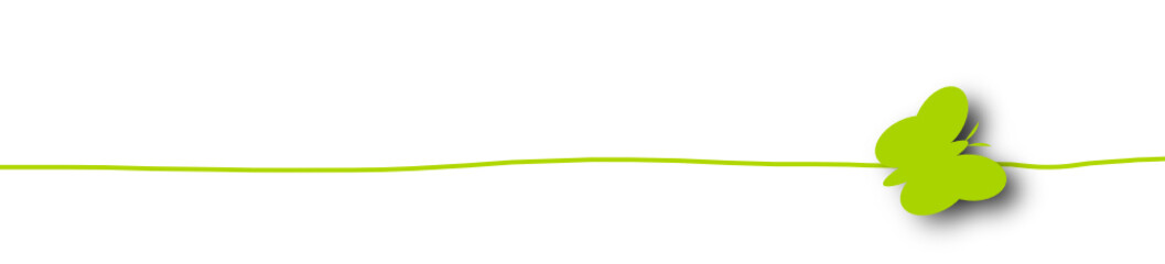 Band Banner Grün Green Schmetterling Stift Streifen