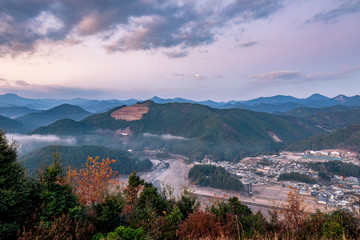 七越峯からの眺望