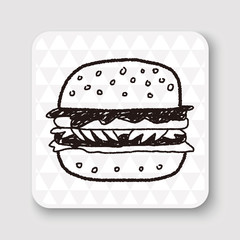 Doodle Hamburger