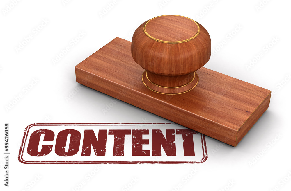 Poster stamp content. image with clipping path