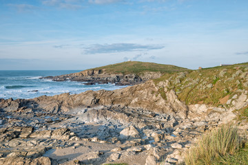 Fototapeta na wymiar Newquay on the Cornwall Coast