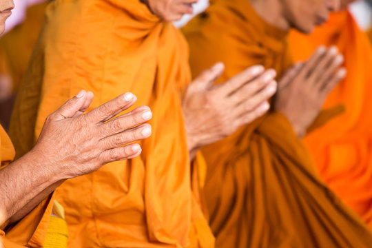 Buddhist Monks Chanting