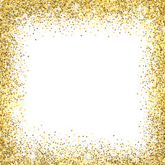  Gold glitter background. 