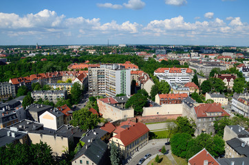View of the Gliwice in Poland