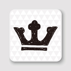 doodle king crown