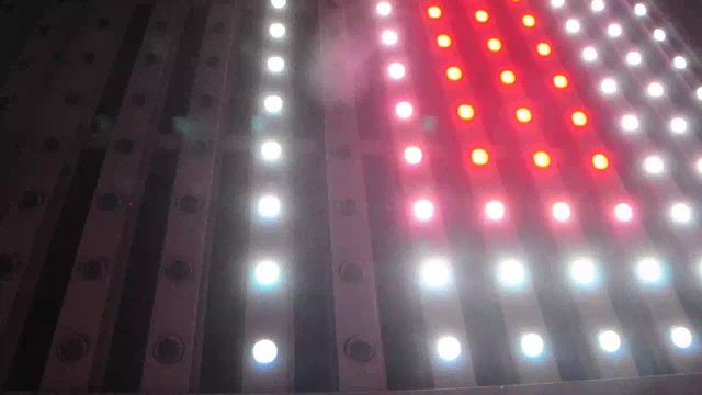 Flashing Lights Spotlight Bulb Flood lights Led Wall Stage Led Display Blinking Lights Motion Graphics Background Backdrop Ultra HD