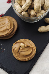 Peanut butter sandwiches