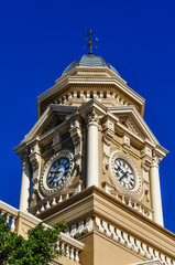 Fototapeta na wymiar Glockenturm der City Hall von Port Elizabeth; Südafrika