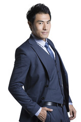 Portrait of confident businessman