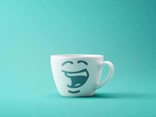 Heart Shape Coffee Cup Concept