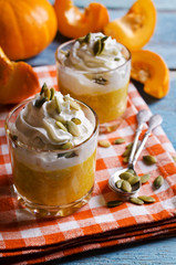 Dessert from the pumpkin