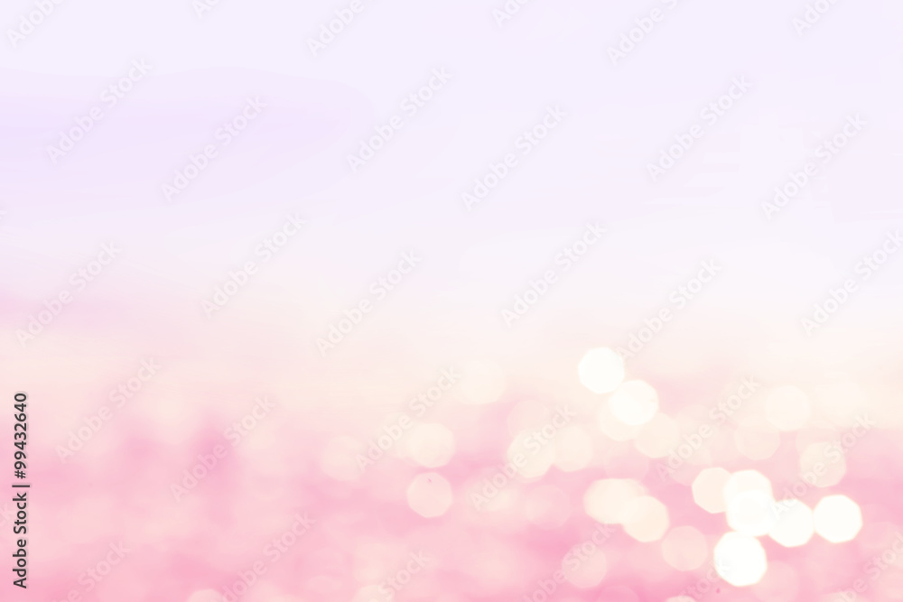 Canvas Prints lights blurred bokeh background in sunny summer day on a beach.