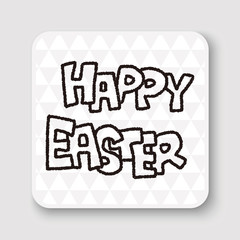 Easter decoration doodle