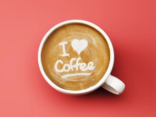 I Love Coffee Concept