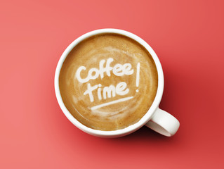 Time Coffee Cup Concept