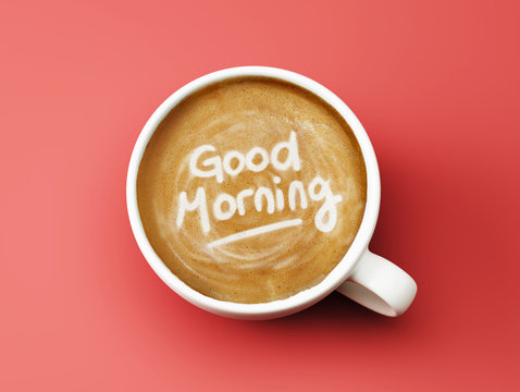 Good Morning Coffee Concept