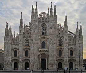 Fototapeta premium the world famous Milan Cathedral