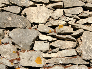 grey stone wall