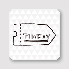 ticket doodle