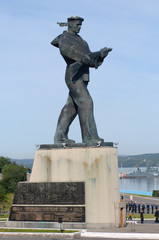 A monument to soldiers  of Severomorsk, Russian federation
