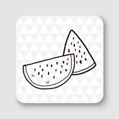 watermelon doodle