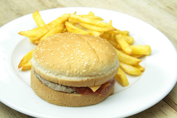 burger et frites 06012016