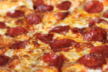 Pepperoni Pizza Background
