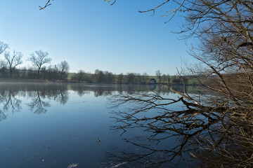 At lake Aalkistensee (Germany)