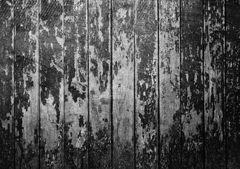 Grunge background of shabby painted wooden plank