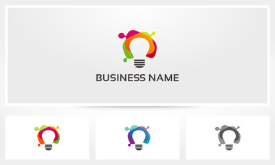 Lightbulb Color Logo