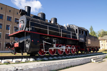 Fototapeta na wymiar Steam locomotive model 4290