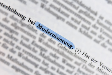 modernisierung