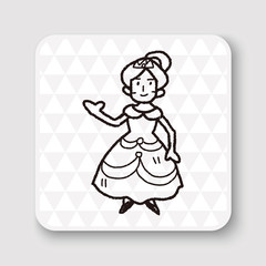 princess doodle