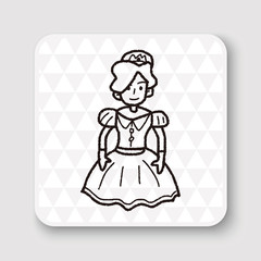 princess doodle