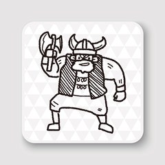 viking doodle