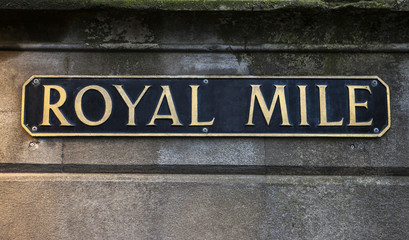 Royal Mile in Edinburgh